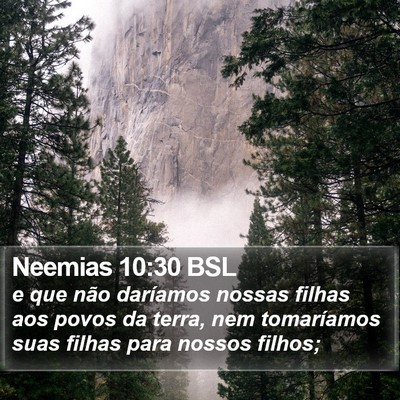Neemias 10:30 BSL Bible Verse Image