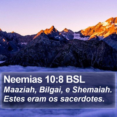 Neemias 10:8 BSL Bible Verse Image