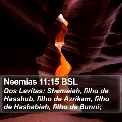 Neemias 11:15 BSL Bible Verse Image