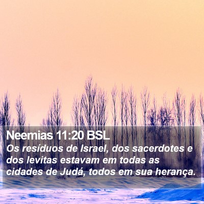 Neemias 11:20 BSL Bible Verse Image
