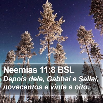 Neemias 11:8 BSL Bible Verse Image
