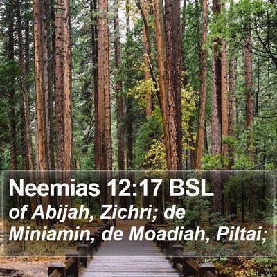 Neemias 12:17 BSL Bible Verse Image