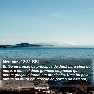 Neemias 12:31 BSL Bible Verse Image