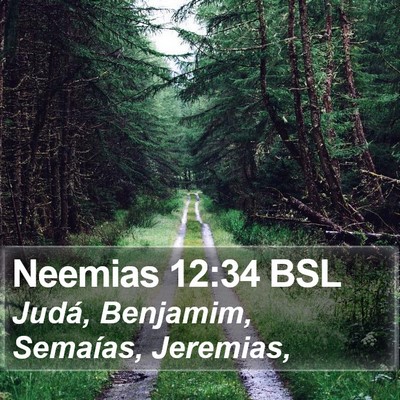 Neemias 12:34 BSL Bible Verse Image