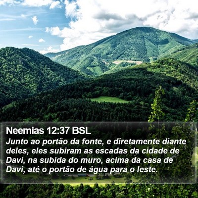 Neemias 12:37 BSL Bible Verse Image