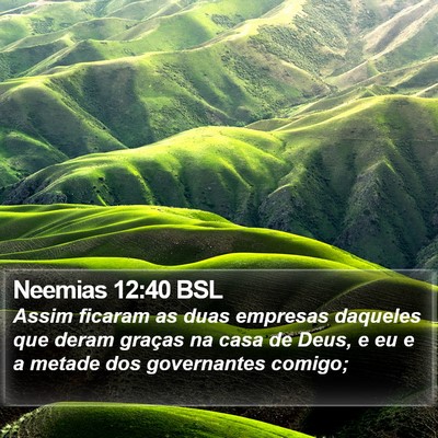 Neemias 12:40 BSL Bible Verse Image