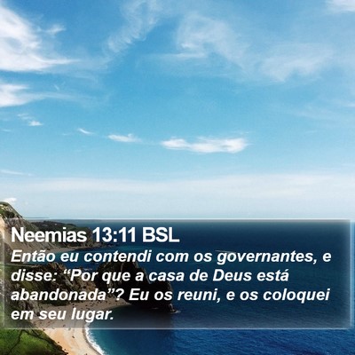Neemias 13:11 BSL Bible Verse Image