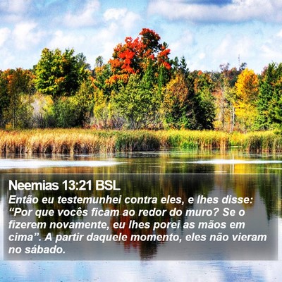 Neemias 13:21 BSL Bible Verse Image