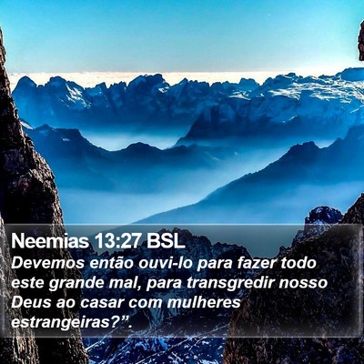 Neemias 13:27 BSL Bible Verse Image