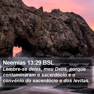 Neemias 13:29 BSL Bible Verse Image