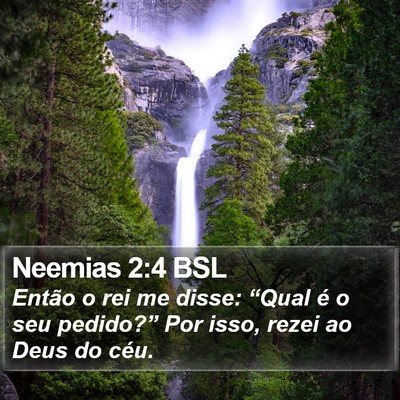 Neemias 2:4 BSL Bible Verse Image