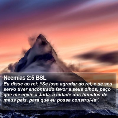 Neemias 2:5 BSL Bible Verse Image