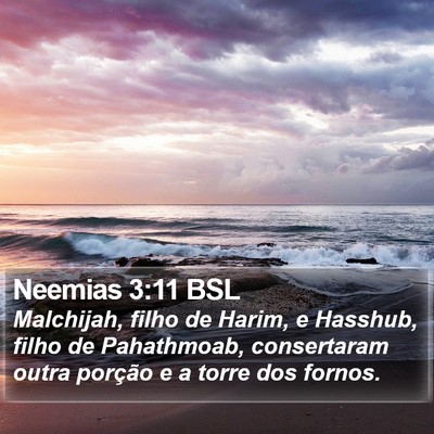 Neemias 3:11 BSL Bible Verse Image