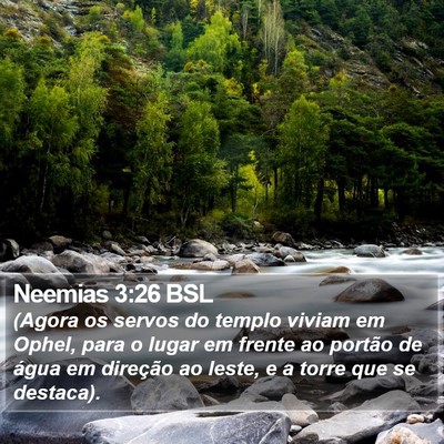 Neemias 3:26 BSL Bible Verse Image