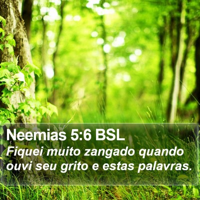 Neemias 5:6 BSL Bible Verse Image