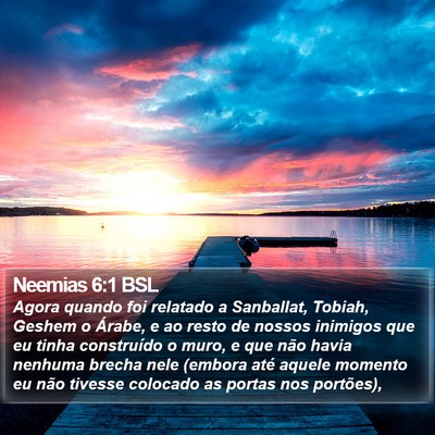 Neemias 6:1 BSL Bible Verse Image
