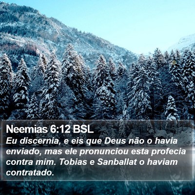 Neemias 6:12 BSL Bible Verse Image