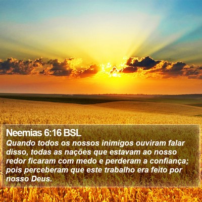 Neemias 6:16 BSL Bible Verse Image