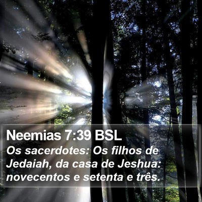 Neemias 7:39 BSL Bible Verse Image