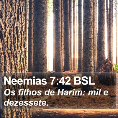 Neemias 7:42 BSL Bible Verse Image