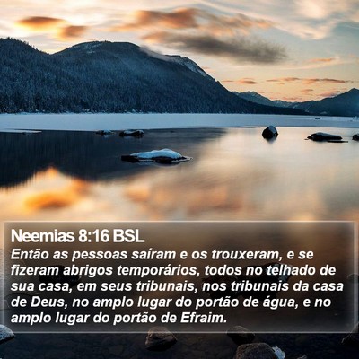 Neemias 8:16 BSL Bible Verse Image
