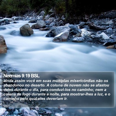 Neemias 9:19 BSL Bible Verse Image