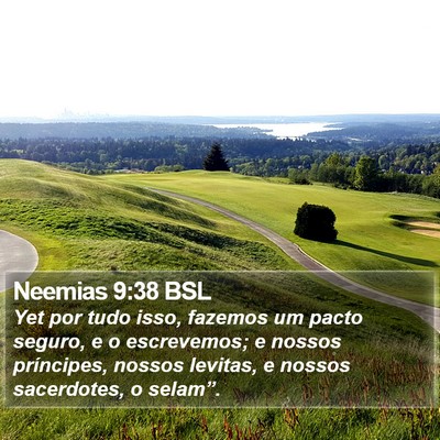 Neemias 9:38 BSL Bible Verse Image
