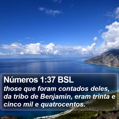 Números 1:37 BSL Bible Verse Image
