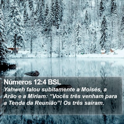 Números 12:4 BSL Bible Verse Image
