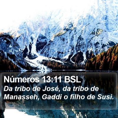 Números 13:11 BSL Bible Verse Image