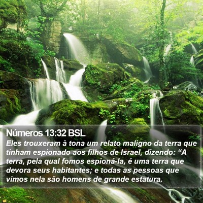 Números 13:32 BSL Bible Verse Image