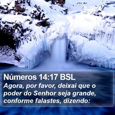 Números 14:17 BSL Bible Verse Image
