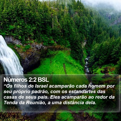 Números 2:2 BSL Bible Verse Image