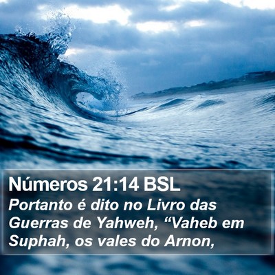 Números 21:14 BSL Bible Verse Image