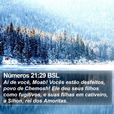 Números 21:29 BSL Bible Verse Image