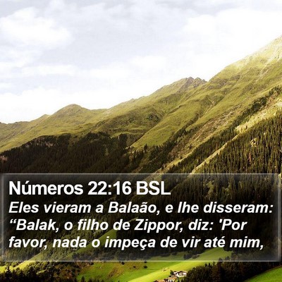 Números 22:16 BSL Bible Verse Image