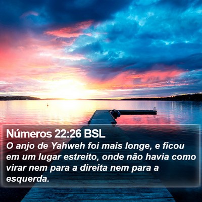 Números 22:26 BSL Bible Verse Image