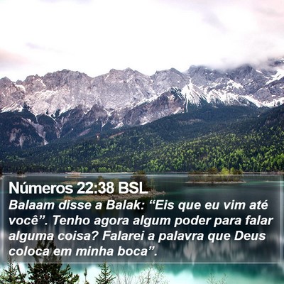 Números 22:38 BSL Bible Verse Image