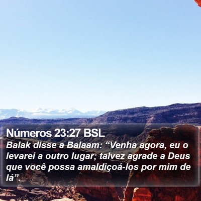 Números 23:27 BSL Bible Verse Image