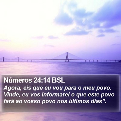 Números 24:14 BSL Bible Verse Image