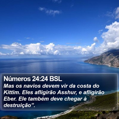 Números 24:24 BSL Bible Verse Image