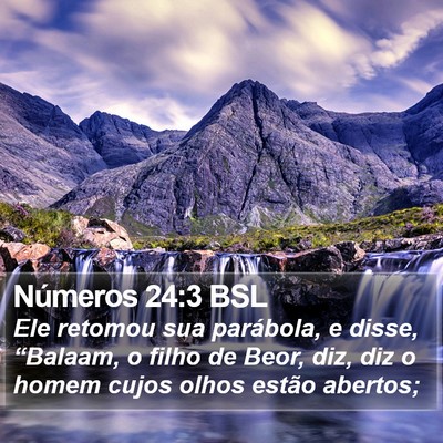 Números 24:3 BSL Bible Verse Image
