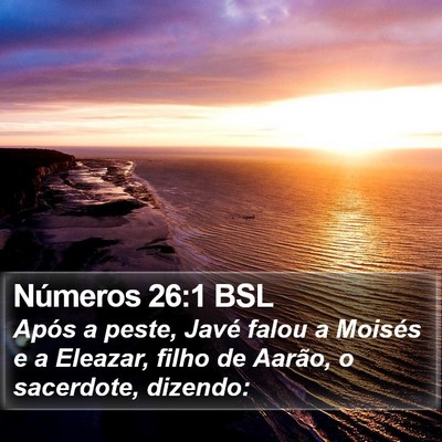 Números 26:1 BSL Bible Verse Image