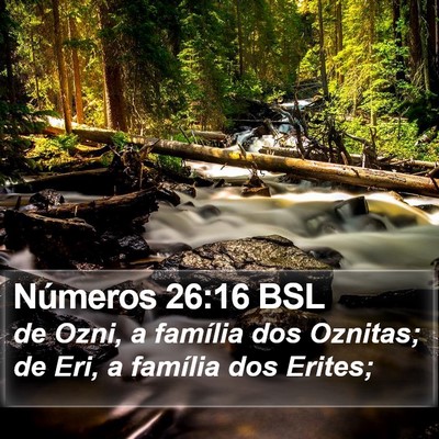 Números 26:16 BSL Bible Verse Image