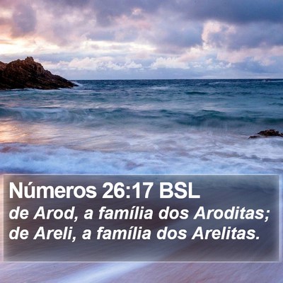 Números 26:17 BSL Bible Verse Image
