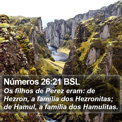 Números 26:21 BSL Bible Verse Image