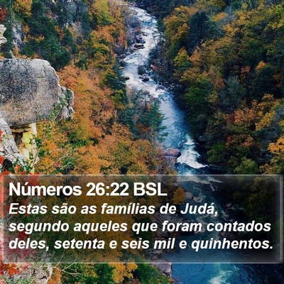 Números 26:22 BSL Bible Verse Image
