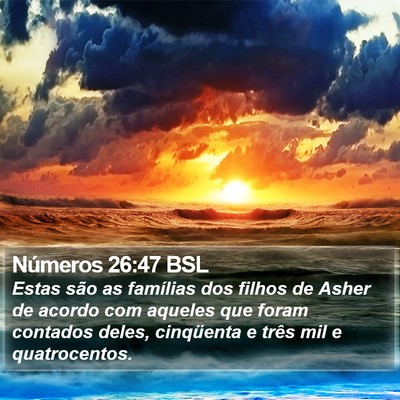 Números 26:47 BSL Bible Verse Image