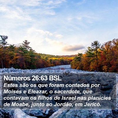 Números 26:63 BSL Bible Verse Image