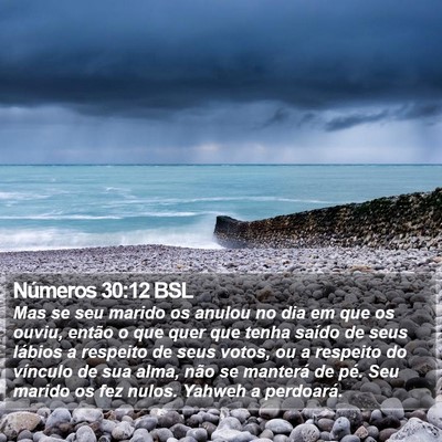 Números 30:12 BSL Bible Verse Image